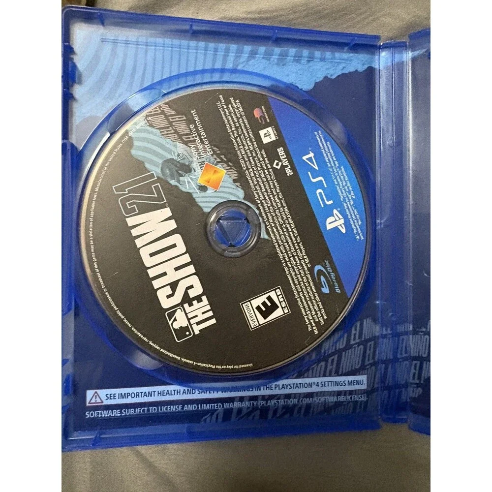 MLB The Show 21 PS4 Complete Tested Sony PlayStation 4 Baseball Game